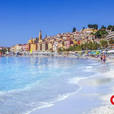 Apartmán Spacieux 2 Pieces Avec Piscine, Terrasse Et Parking, Proche Plages Et Commodites - Garavan - Fr-1-647-38 Menton
